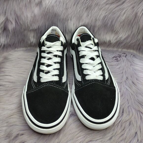 Vans Old Skool Black Suede Popcush Mens Size 5.5 - Picture 3 of 8